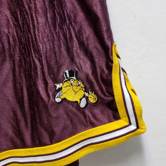 Betlin USA vintage 80s Gus Macker nylon basketball shorts mens large - Picture 3 of 8